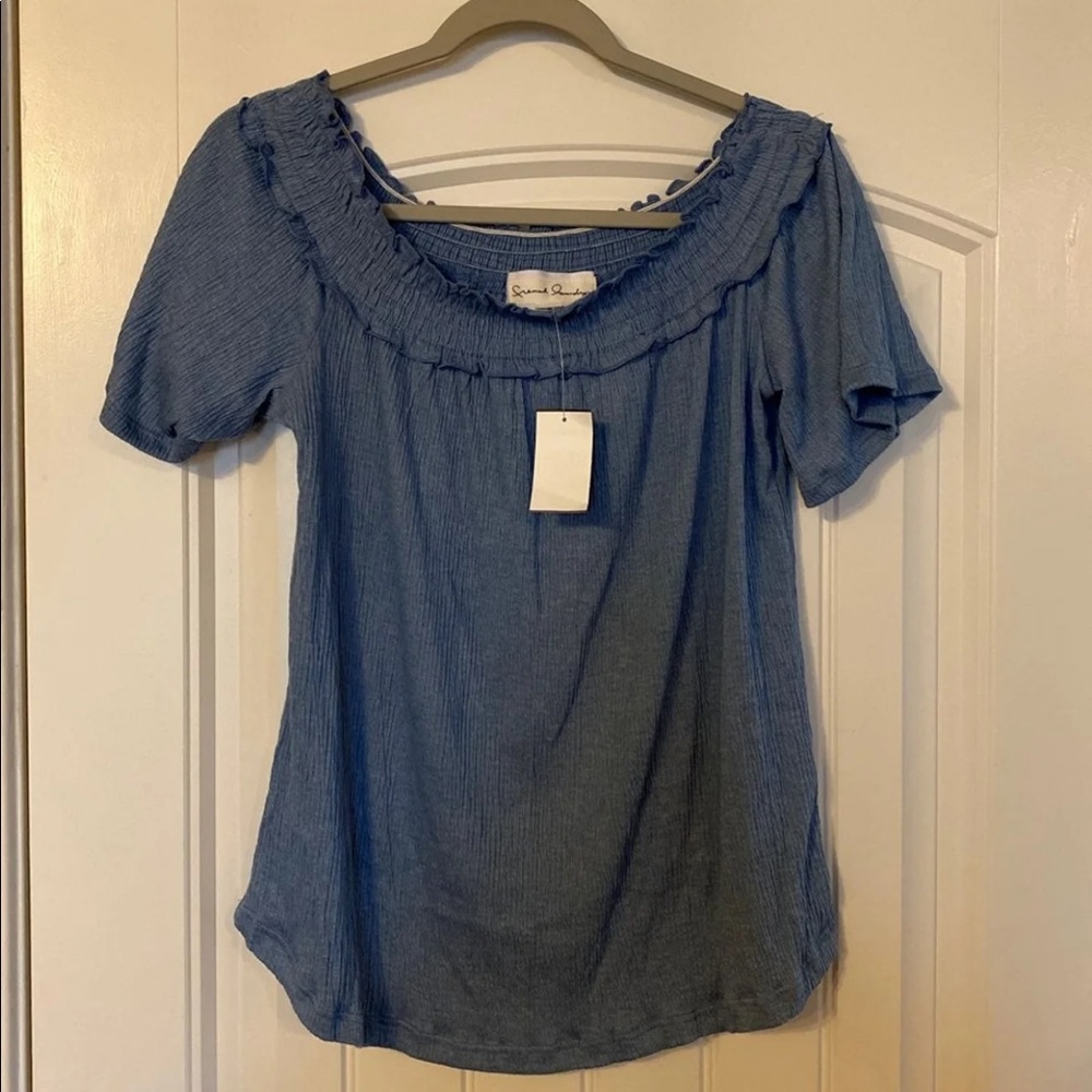 Off the shoulder top